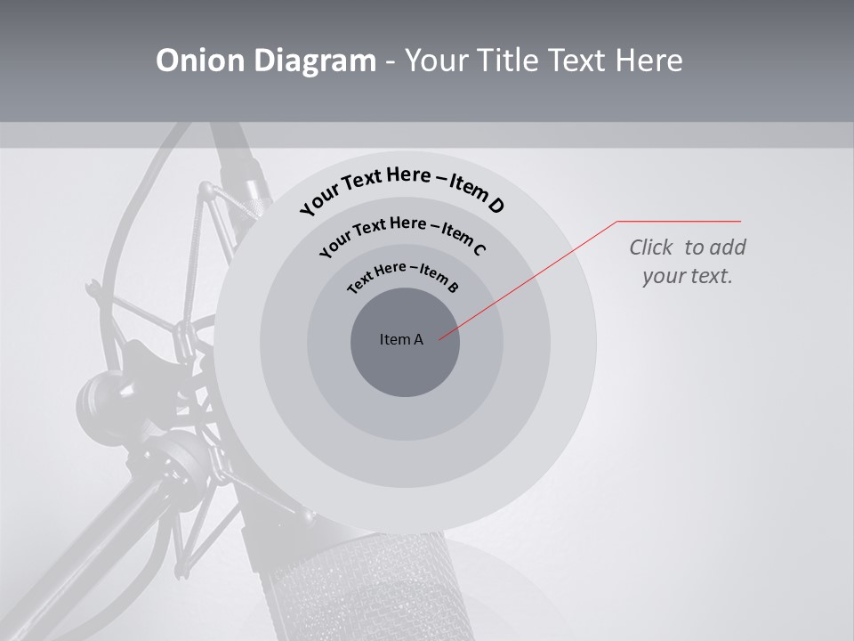 Equipment Broadcast Studio PowerPoint Template