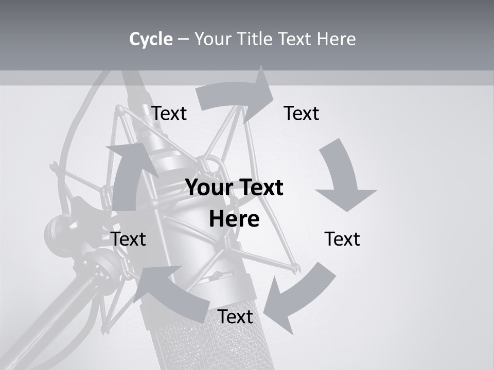 Equipment Broadcast Studio PowerPoint Template