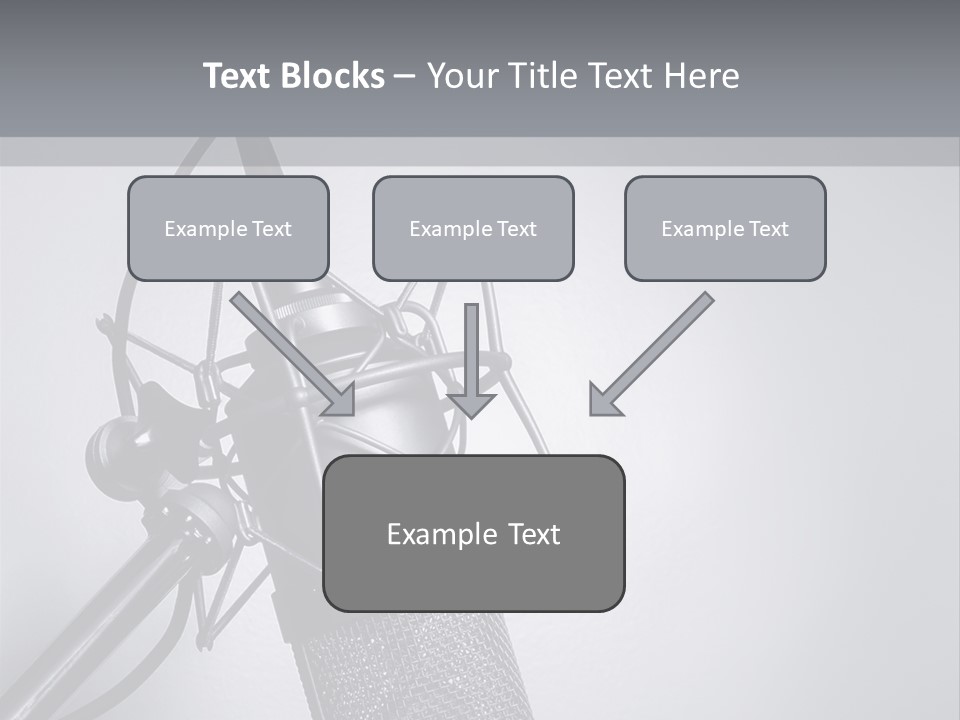 Equipment Broadcast Studio PowerPoint Template
