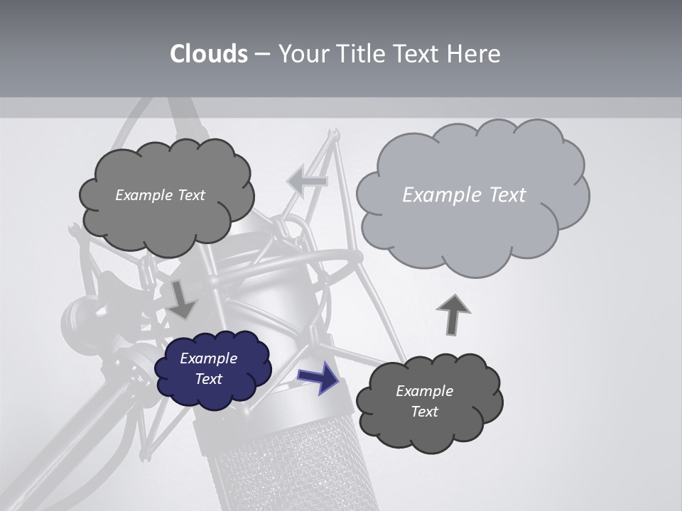 Equipment Broadcast Studio PowerPoint Template