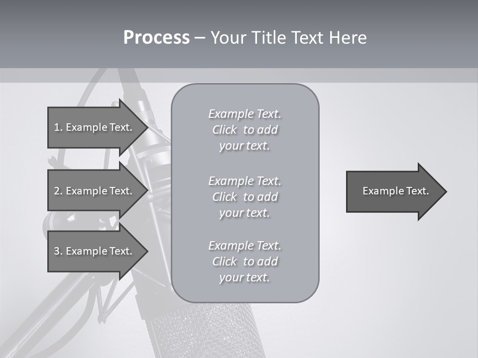Equipment Broadcast Studio PowerPoint Template