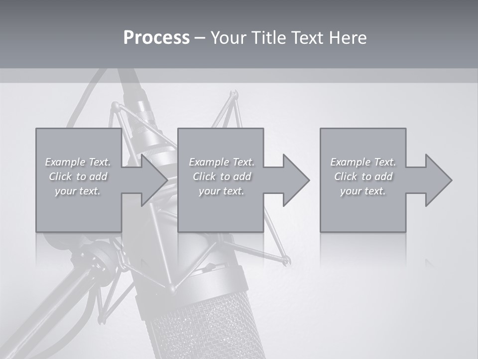 Equipment Broadcast Studio PowerPoint Template