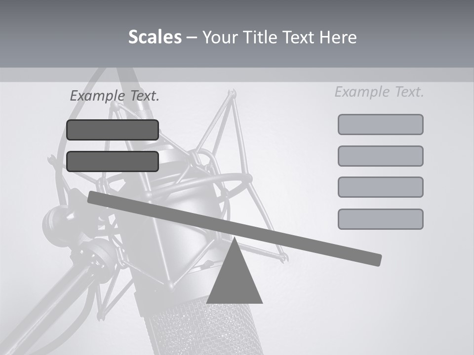 Equipment Broadcast Studio PowerPoint Template