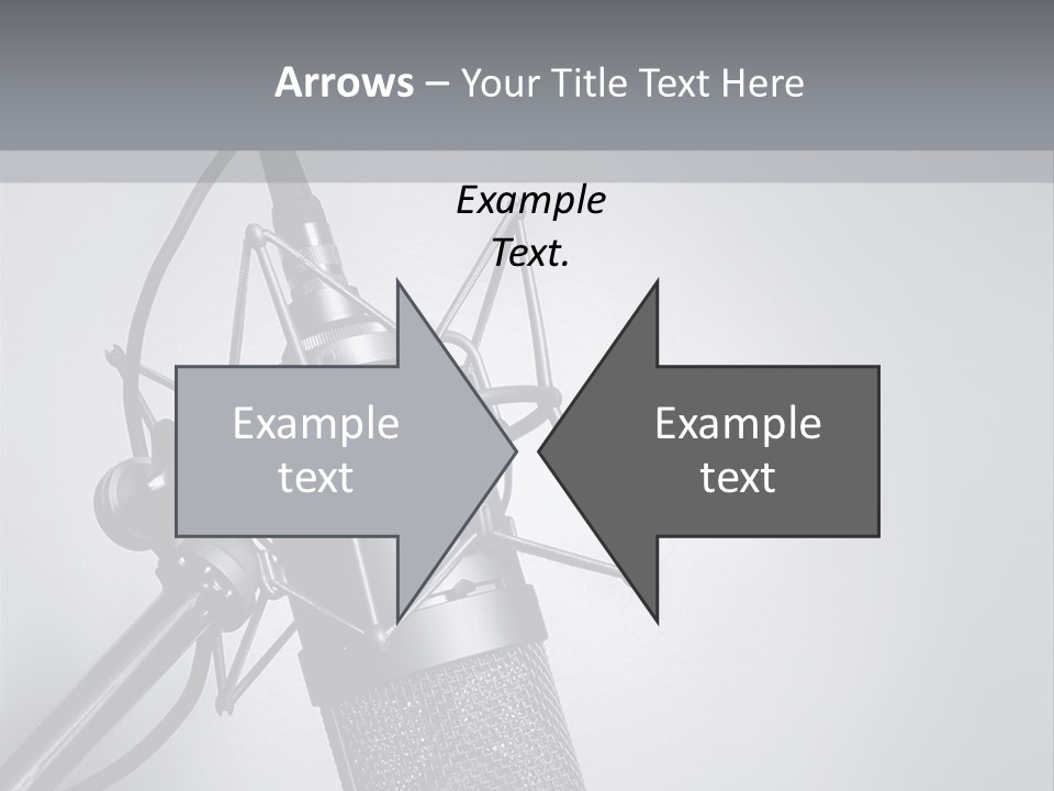 Equipment Broadcast Studio PowerPoint Template