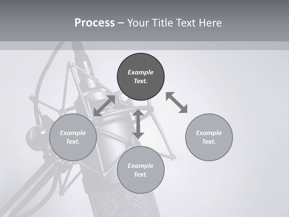 Equipment Broadcast Studio PowerPoint Template