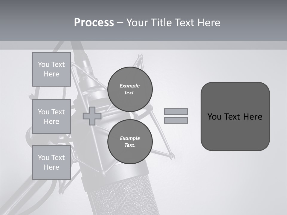 Equipment Broadcast Studio PowerPoint Template