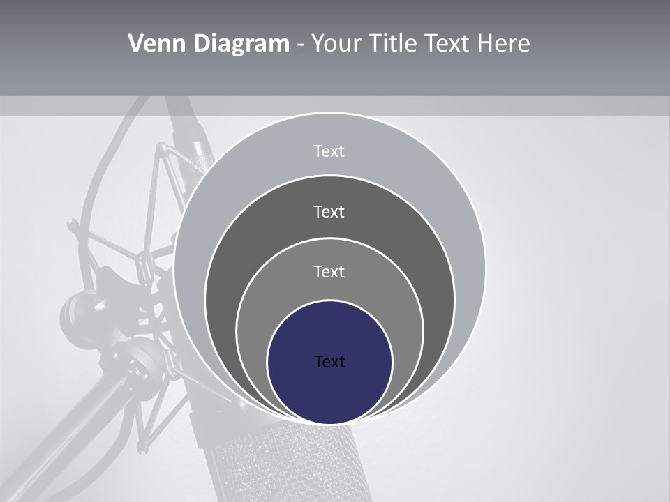 Equipment Broadcast Studio PowerPoint Template
