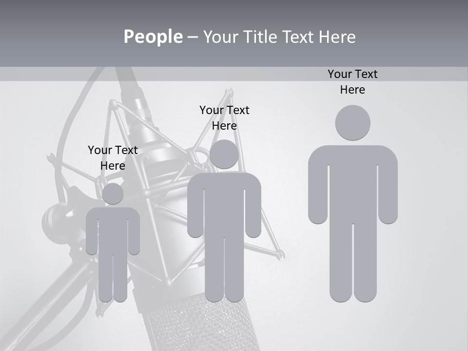 Equipment Broadcast Studio PowerPoint Template