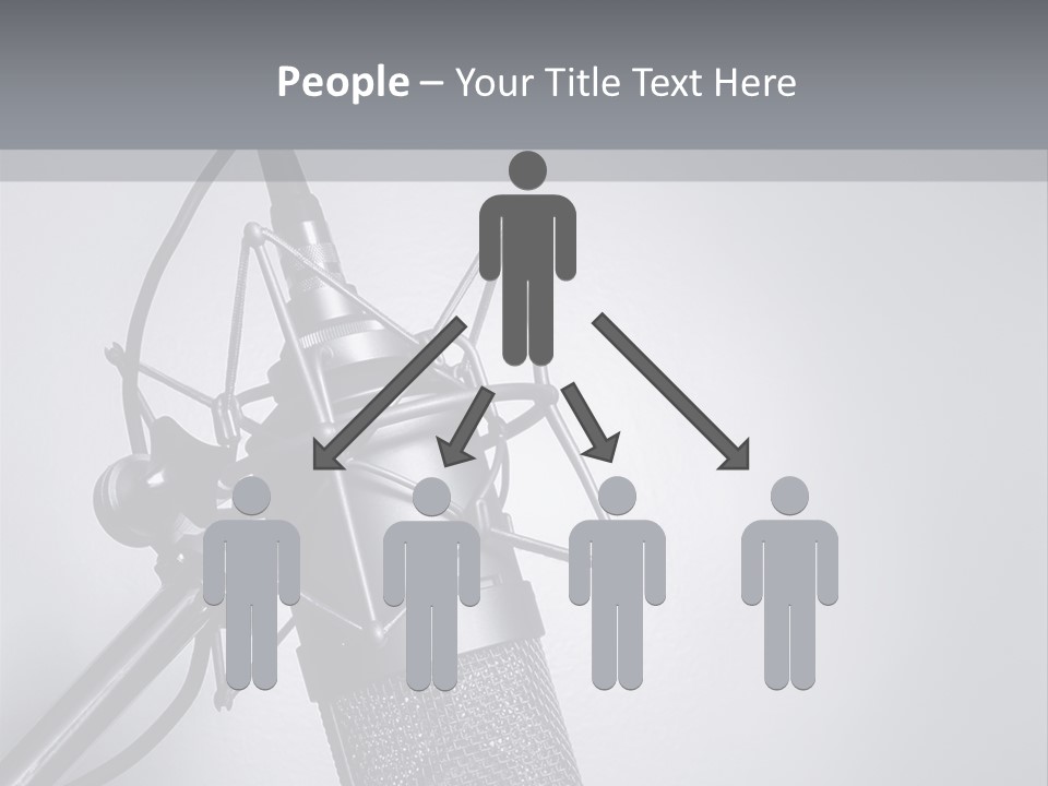 Equipment Broadcast Studio PowerPoint Template