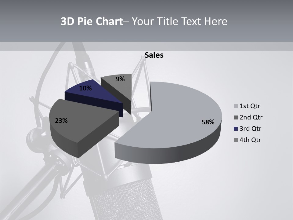 Equipment Broadcast Studio PowerPoint Template