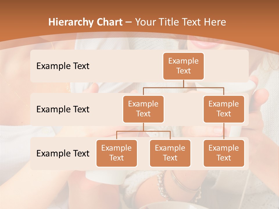 Woman Mugs Friendly PowerPoint Template