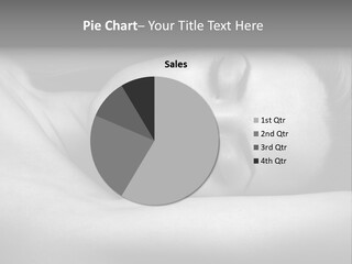 Bed Face Person PowerPoint Template