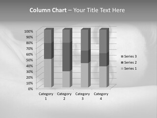 Bed Face Person PowerPoint Template