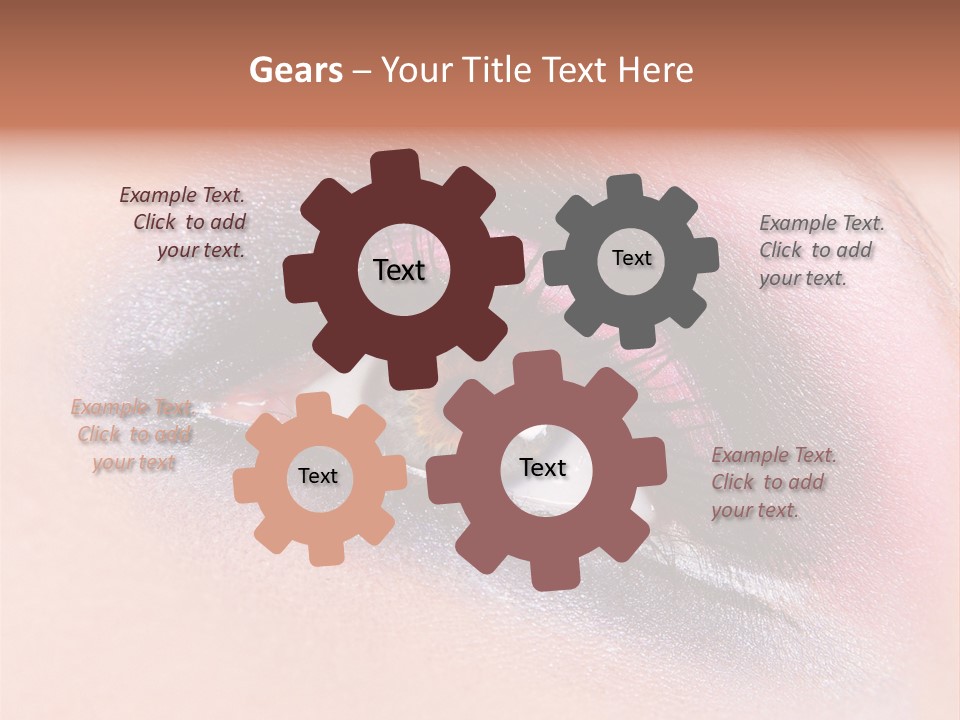 Woman Creativity Fashion PowerPoint Template