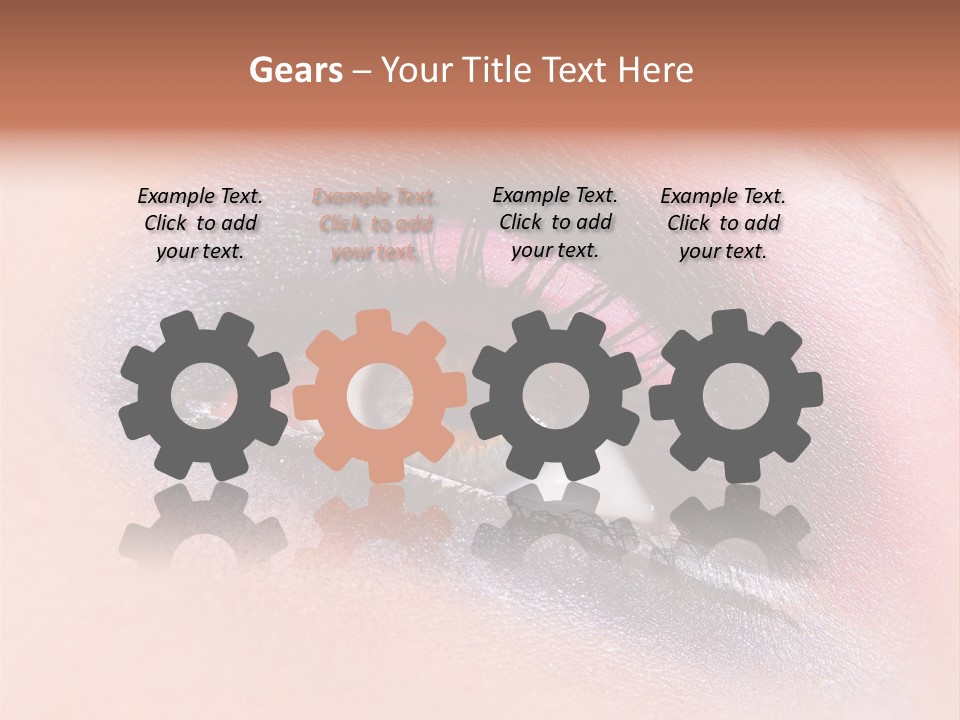 Woman Creativity Fashion PowerPoint Template