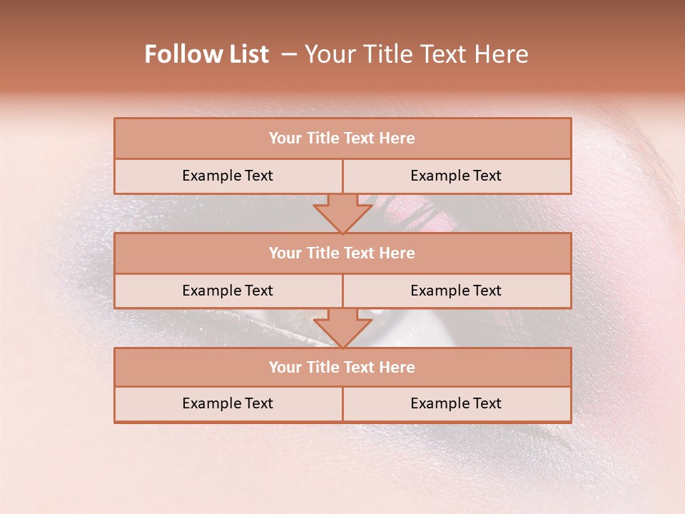 Woman Creativity Fashion PowerPoint Template