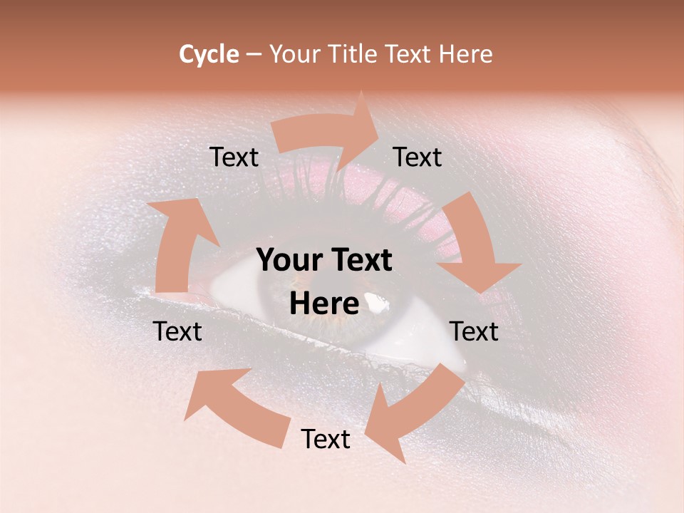 Woman Creativity Fashion PowerPoint Template