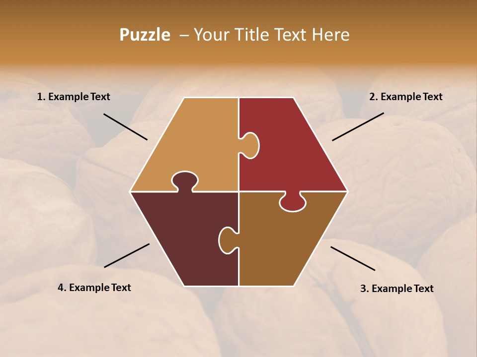 Beige Nut Eat PowerPoint Template