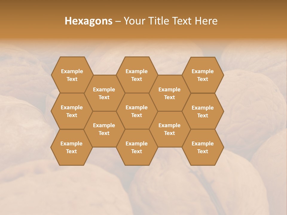 Beige Nut Eat PowerPoint Template