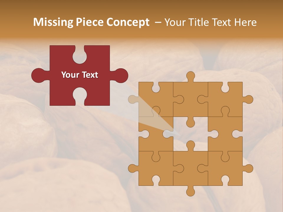 Beige Nut Eat PowerPoint Template