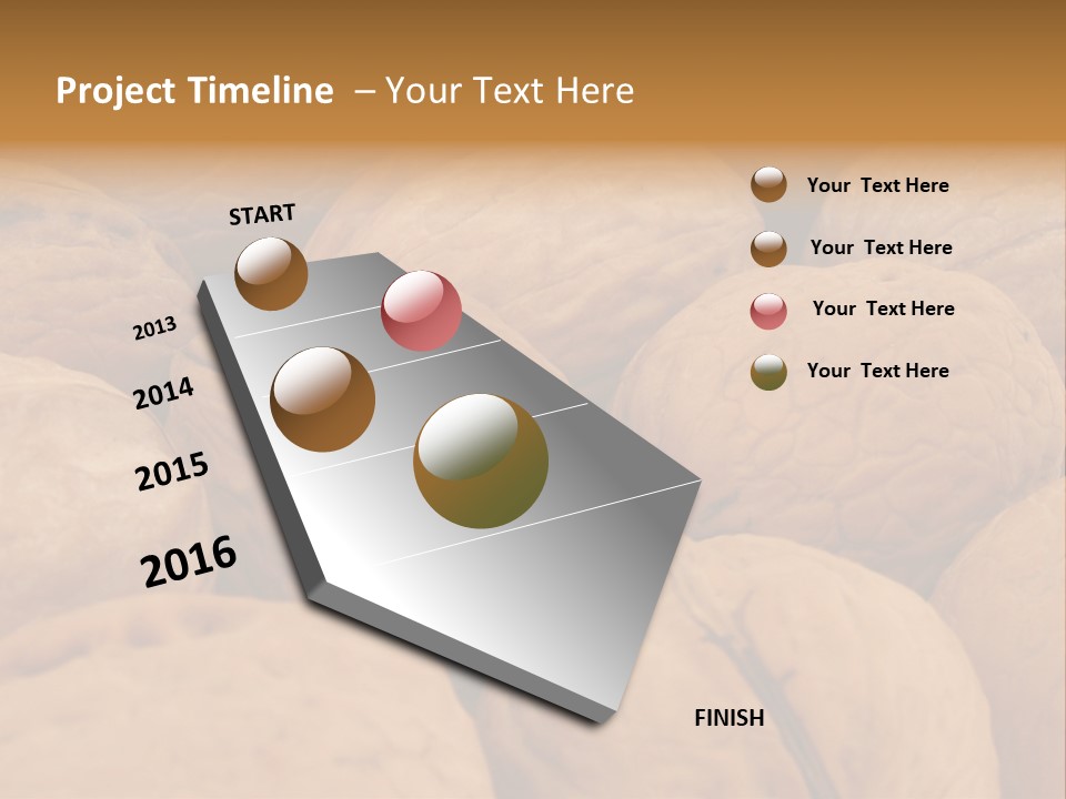 Beige Nut Eat PowerPoint Template
