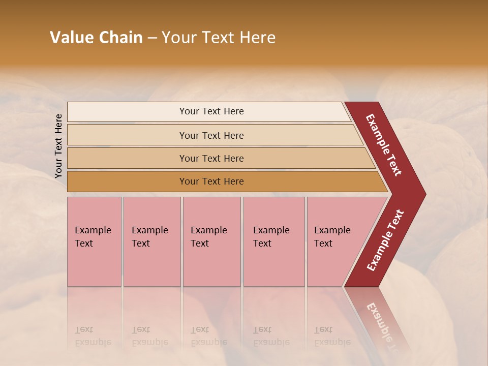 Beige Nut Eat PowerPoint Template
