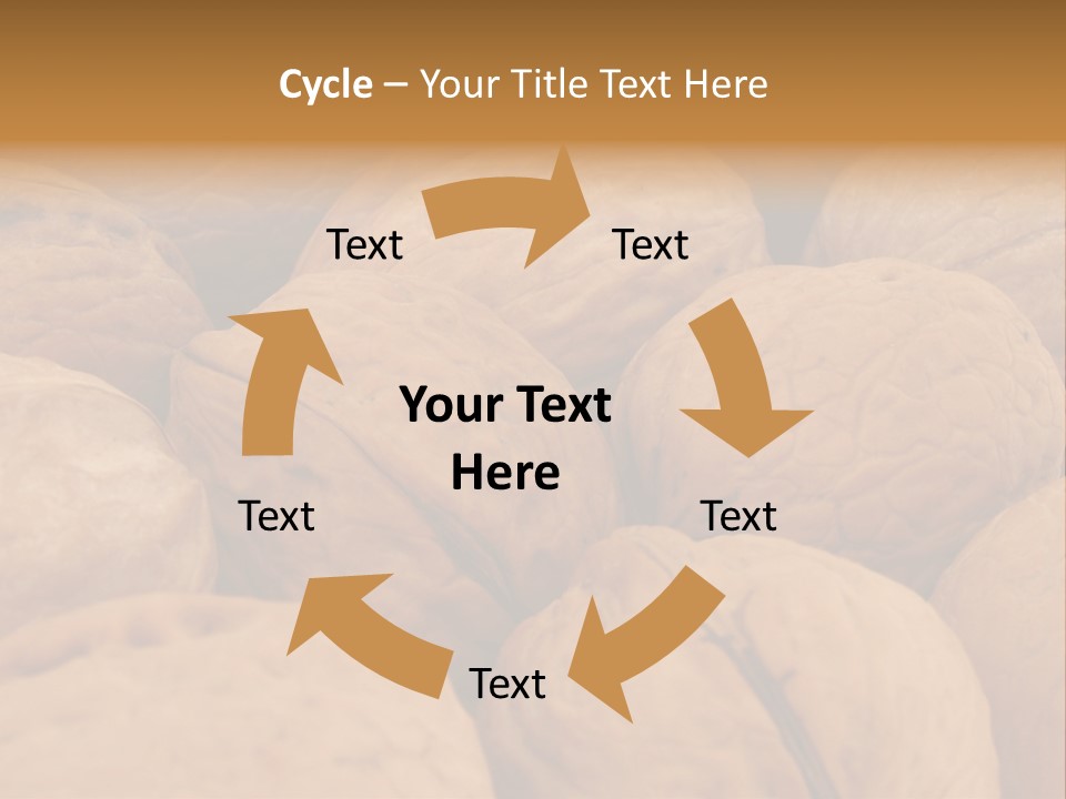 Beige Nut Eat PowerPoint Template