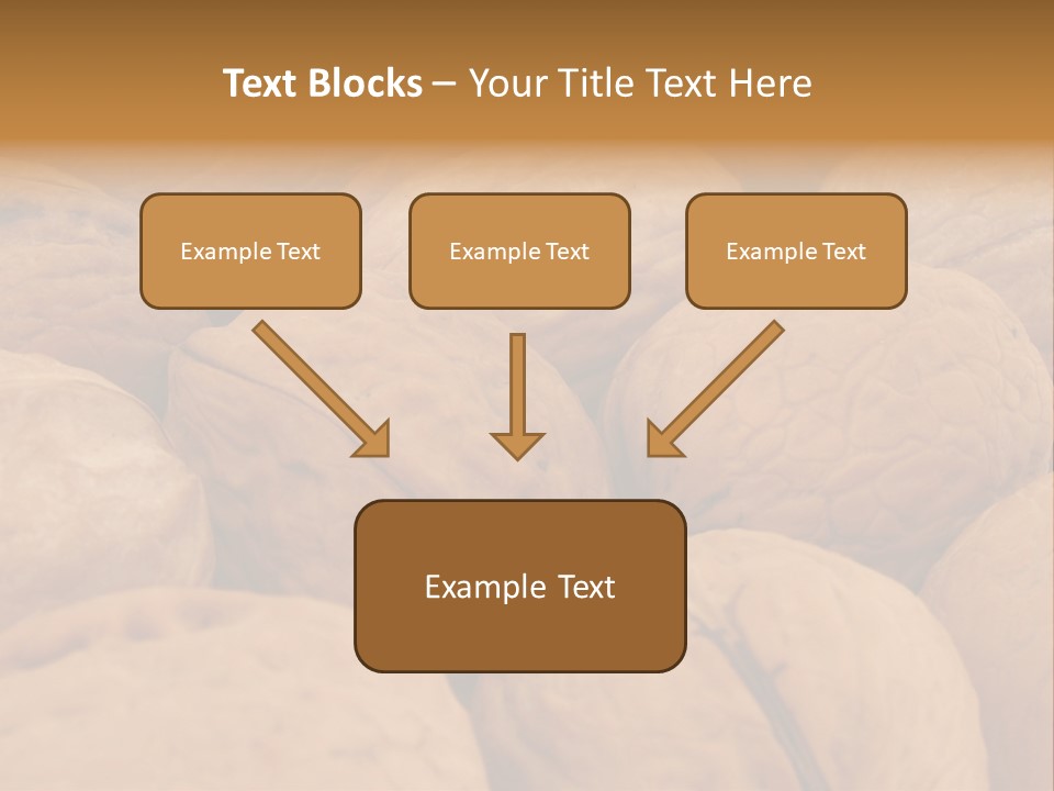 Beige Nut Eat PowerPoint Template