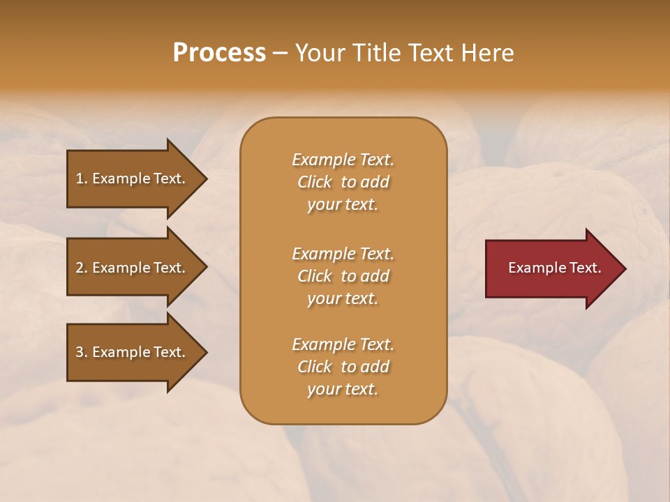 Beige Nut Eat PowerPoint Template