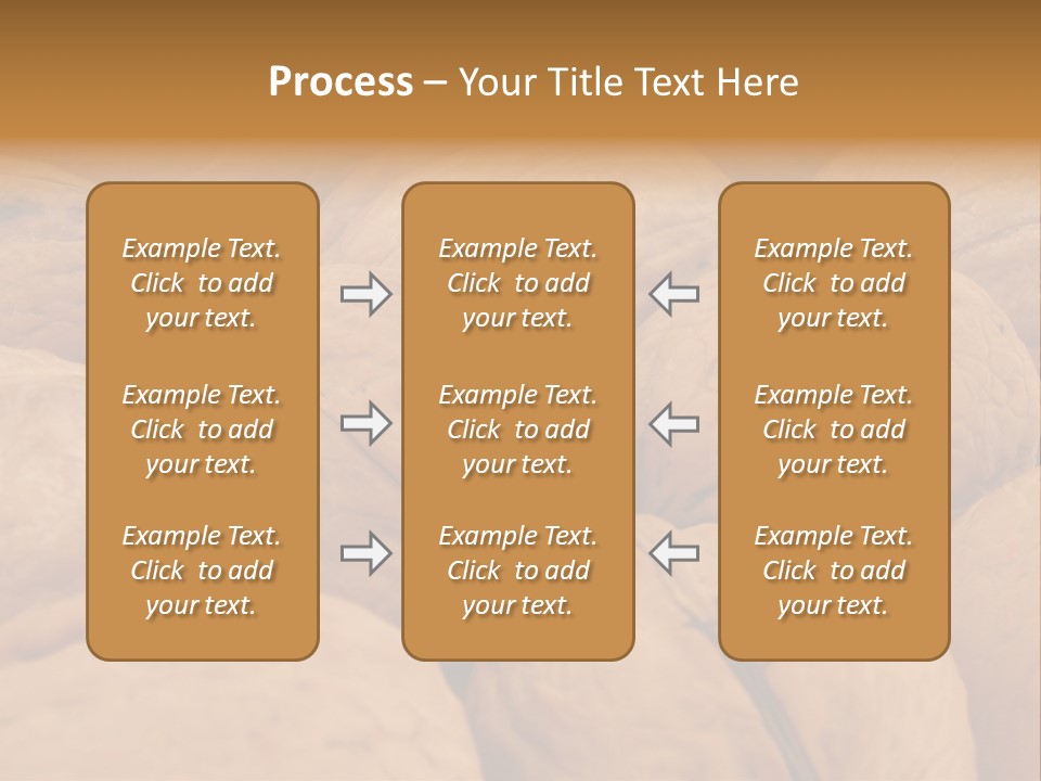 Beige Nut Eat PowerPoint Template
