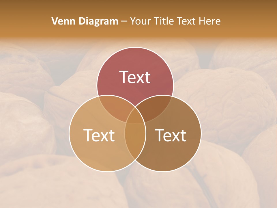 Beige Nut Eat PowerPoint Template