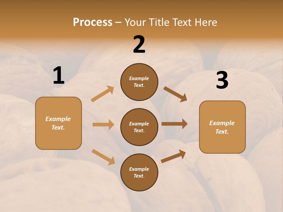 Beige Nut Eat PowerPoint Template