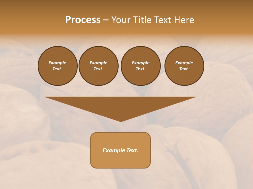 Beige Nut Eat PowerPoint Template