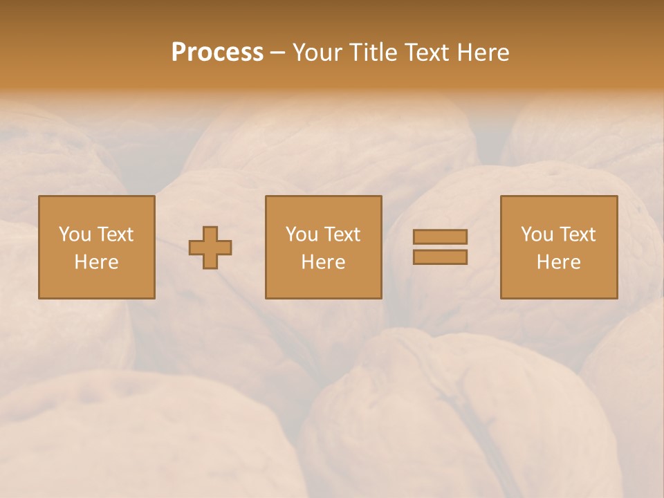 Beige Nut Eat PowerPoint Template