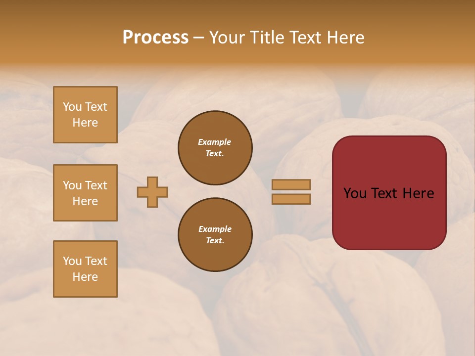 Beige Nut Eat PowerPoint Template