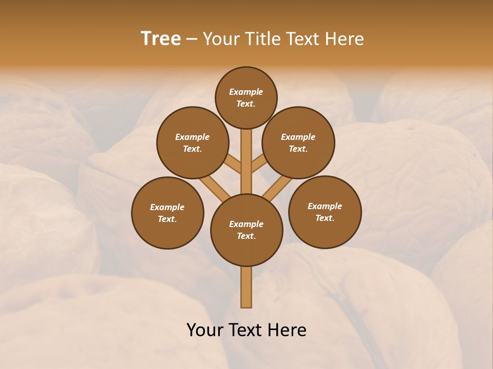 Beige Nut Eat PowerPoint Template