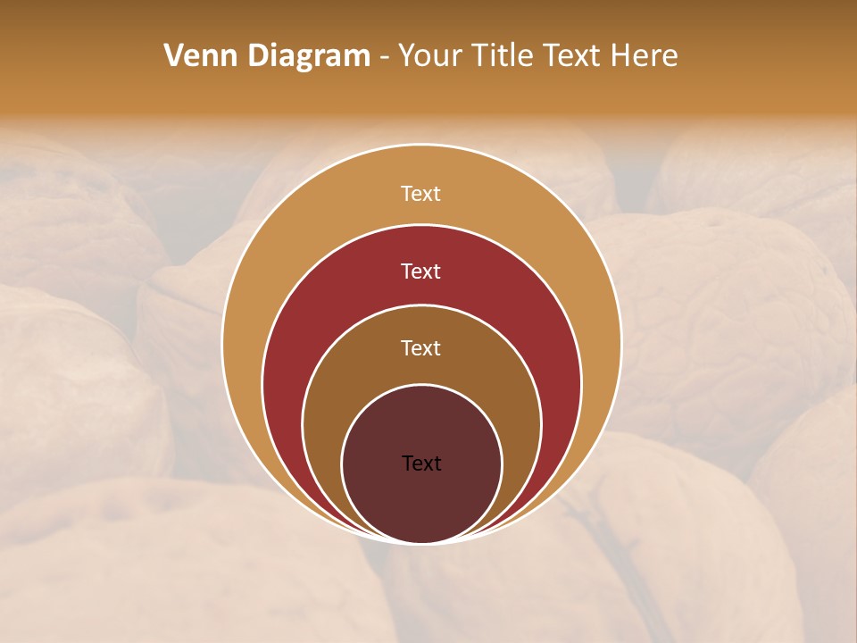 Beige Nut Eat PowerPoint Template