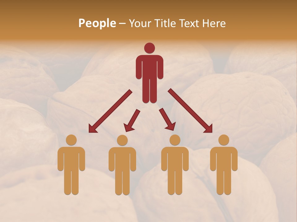 Beige Nut Eat PowerPoint Template