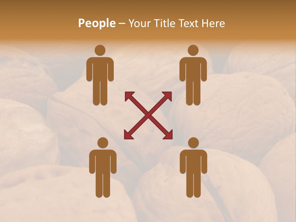 Beige Nut Eat PowerPoint Template