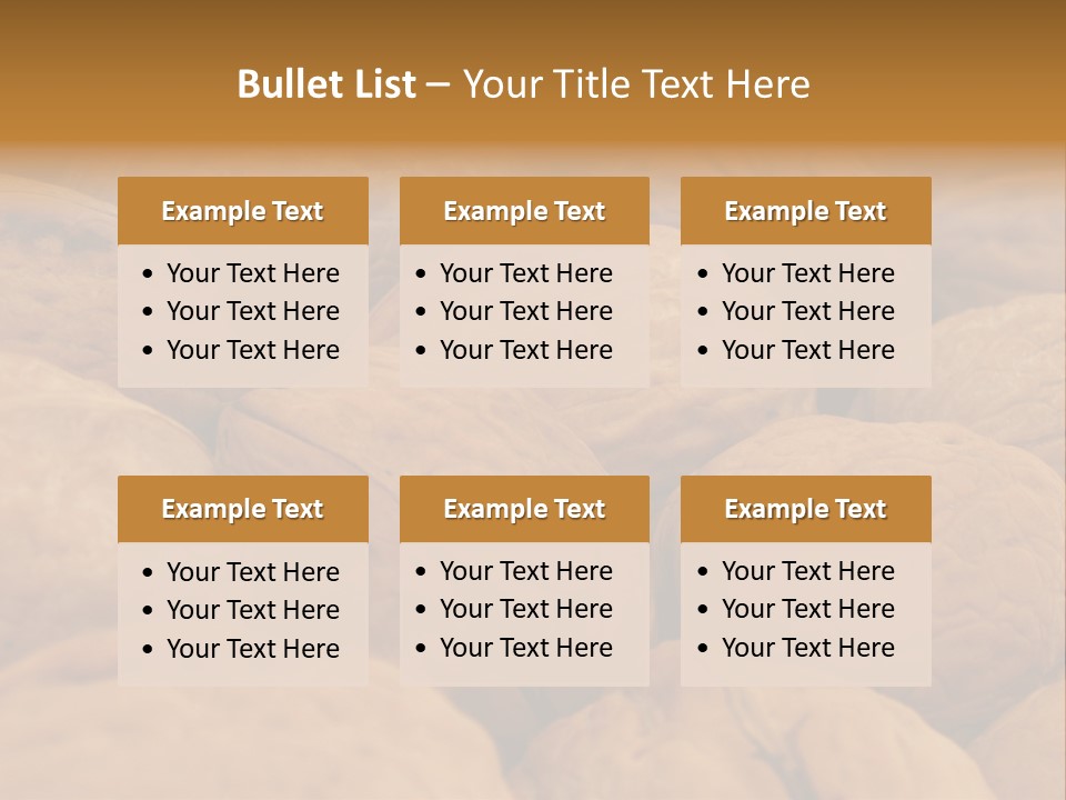Natural Open Selection PowerPoint Template
