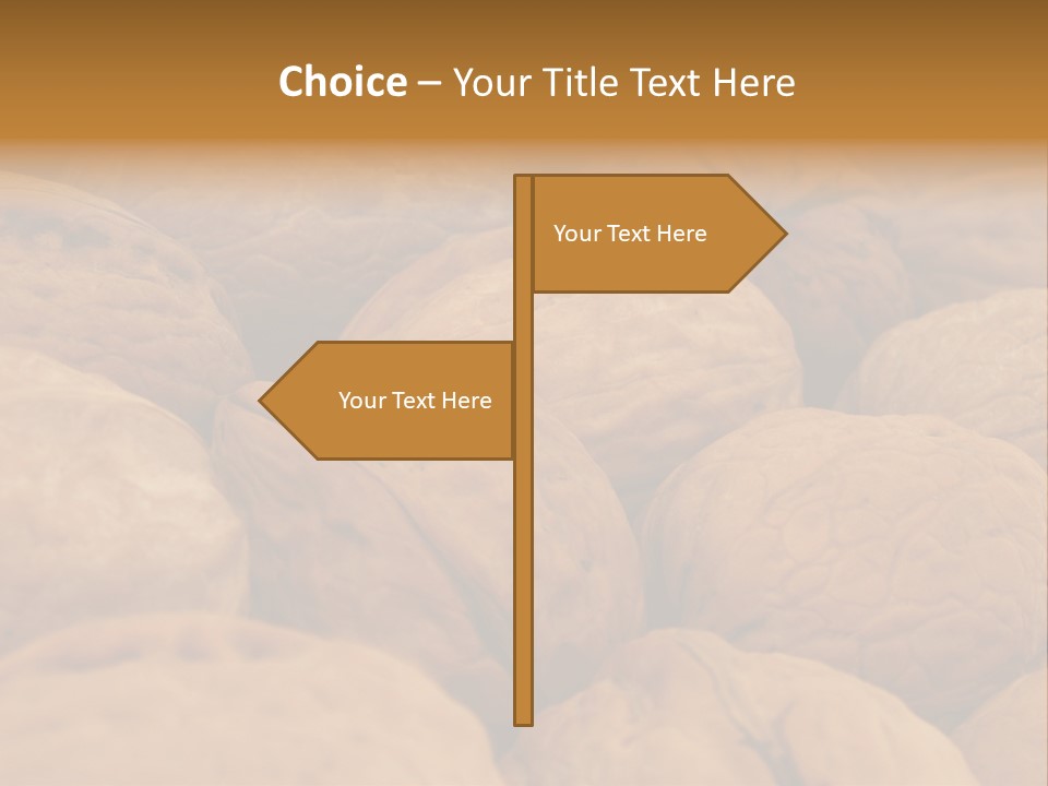 Natural Open Selection PowerPoint Template