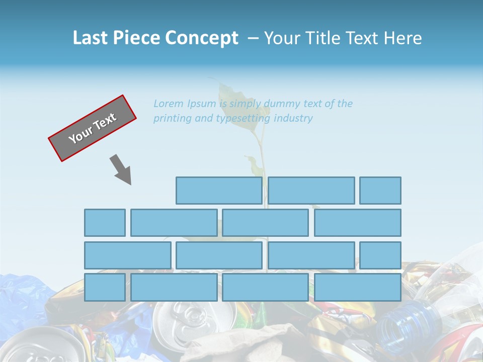 Used Concept Industrial PowerPoint Template