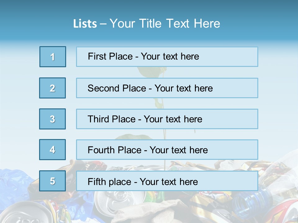 Used Concept Industrial PowerPoint Template