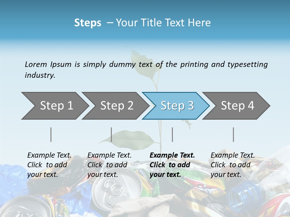 Used Concept Industrial PowerPoint Template