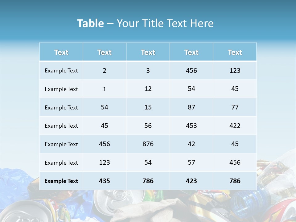 Used Concept Industrial PowerPoint Template