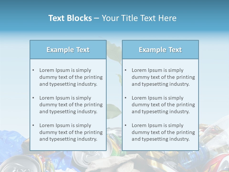 Used Concept Industrial PowerPoint Template