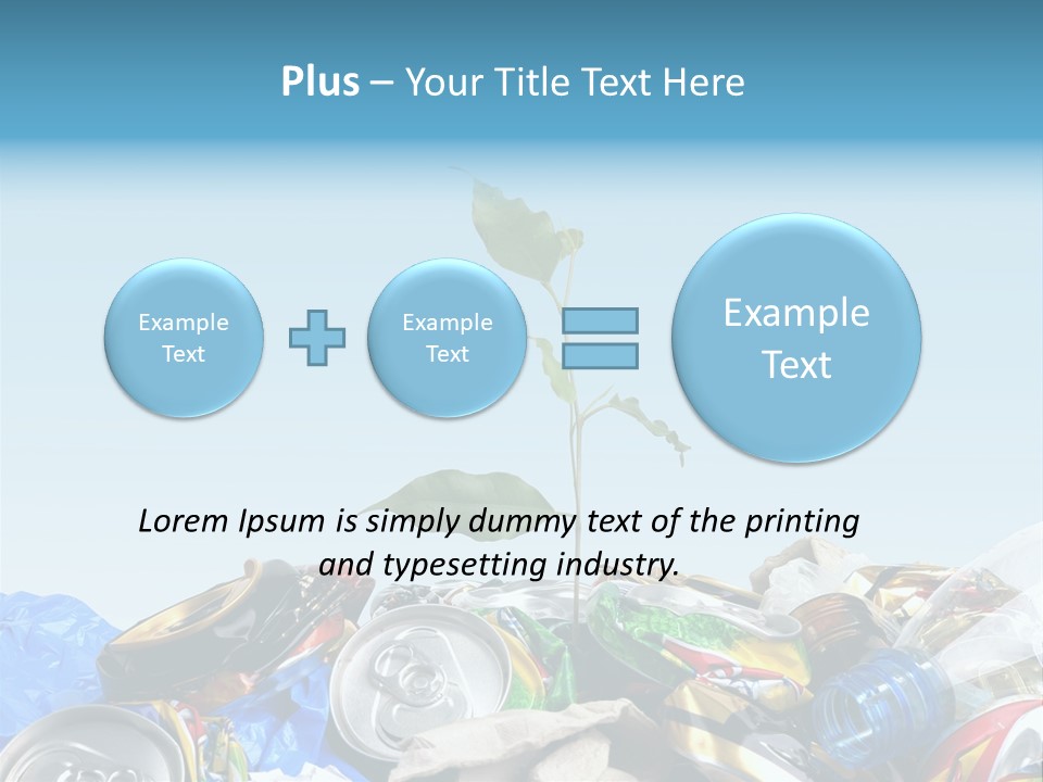 Used Concept Industrial PowerPoint Template