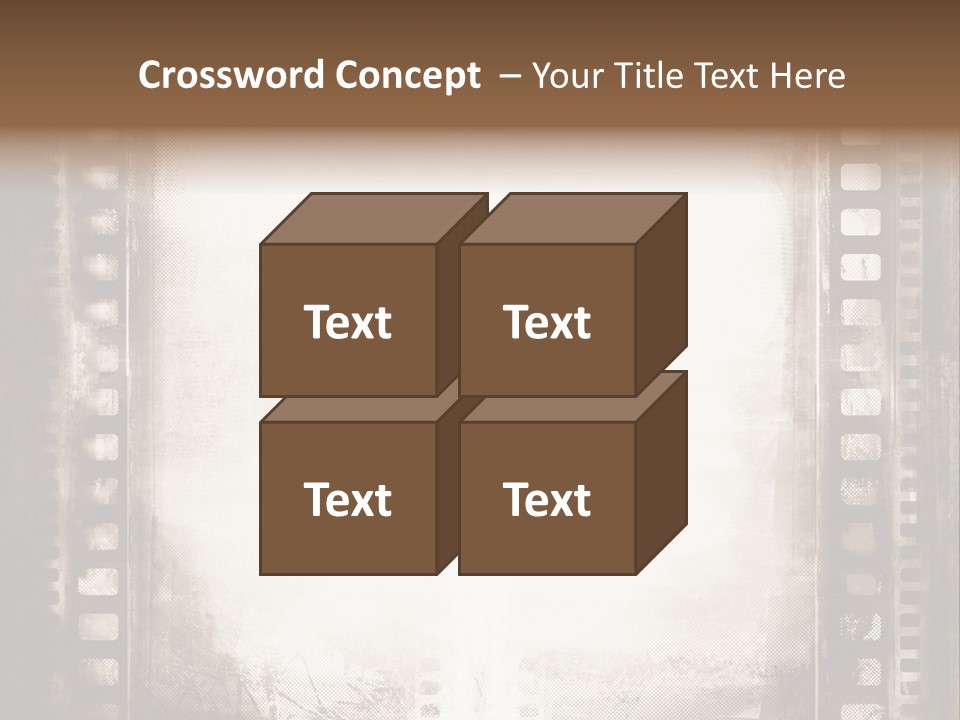 Film Entertainment Material PowerPoint Template