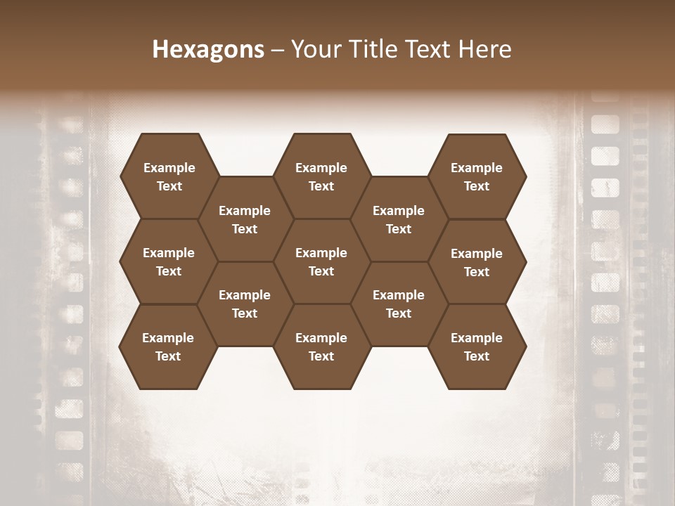 Film Entertainment Material PowerPoint Template
