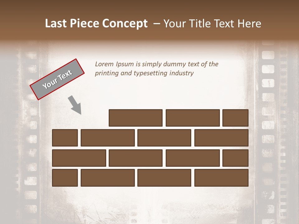 Film Entertainment Material PowerPoint Template